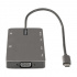 StarTech.com Docking Station USB C, 2x USB 3.0, 1x HDMI, 1x RJ-45, 1x VGA, Gris  4