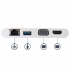 StarTech.com Docking Station USB Tipo C, 1x HDMI, 1x VGA, 1x GbE, con Hub USB 3.0, Blanco  4