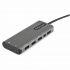 StarTech.com Docking Station USB C, 3x USB 3.1, 1x HDMI, 1x Mini DisplayPorts, Negro/Plata  3