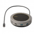 StarTech.com Altavoz con Micrófono para Sistema de Conferencia DKTBRSPMPD, Alámbrico, USB-C, Gris - Imagen adicional 1