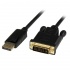 StarTech.com Cable DisplayPort 1.2 Macho - DVI-D Macho, 1080p, 90cm, Negro  1