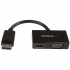 StarTech.com Adaptador DisplayPort 1.2 - HDMI/VGA, 1080p, Negro  1