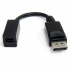 StarTech.com Adaptador DisplayPort 1.2 Macho - mini DisplayPort Hembra, 15cm, Negro  1