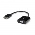 Startech.com Adaptador Convertidor DisplayPort Macho - VGA Hembra, 10cm, Negro  1