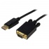 StarTech.com Cable DisplayPort 1.2 Macho - VGA (D-Sub) Macho, 1080p, 3 Metros, Negro  1