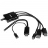 StarTech.com Conversor HDMI, DisplayPort o Mini DisplayPort - HDMI, 2 Metros, Negro  1