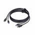 StarTech.com Cable KVM DU1226, DisplayPort/USB-A Macho - DisplayPort/USB-B Macho, 1.8 Metros  1