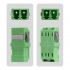 StarTech.com Acoplador de Fibra Óptica DUPLEXLCAPCNOF, 2 Conectores, LC/APC, Monomodo - Imagen adicional 3