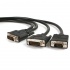 StarTech.com Cable DVI-I Macho - DVI-D + VGA (D-Sub) Macho, 1.8 Metros, Negro  1