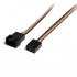 StarTech.com Cable de Poder Molex (4-pin) Macho - Molex (4-pin) Macho, 30cm, Multicolor  1