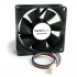 Ventilador StarTech.com FAN8025PWM, 80mm, 2500RPM, Negro   1