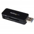 StarTech.com Lector USB 3.0 Super Speed Compacto de Tarjetas de Memoria Flash para Mac/PC  1