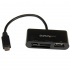 StarTech.com Lector de Memoria para SD y MicroSD, USB 2.0, 480 Mbit/s, Negro  1