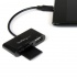 StarTech.com Lector de Memoria para SD y MicroSD, USB 2.0, 480 Mbit/s, Negro  3