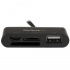 StarTech.com Lector de Memoria para SD y MicroSD, USB 2.0, 480 Mbit/s, Negro  4