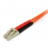 StarTech.com Cable Fibra Óptica Multimodo OM1 LC Macho - SC Macho, 1 Metro, Naranja  2