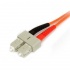 StarTech.com Cable Fibra Óptica Multimodo LC Macho - SC Macho, 2 Metros, Naranja  3