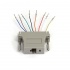 StarTech.com Adaptador Modular Serial DB25 Macho - RJ45 Hembra, Gris  3