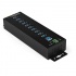 StarTech.com Hub USB-B 3.0 Hembra - 10 Puertos USB 3.2 Hembra, 5000Mbit/s, Negro  2