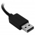 StarTech.com Hub USB C 3.0 Macho - 3x USB A/1x USB C Hembra, 5000 Mbit/s, Negro  5