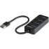 StarTech.com Hub USB A 3.0 de 4 Puertos, 5000 Mbit/s, Negro  1