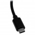StarTech.com Concentrador Hub USB C 3.0 Macho - 1x USB A Hembra/1x USB C, 5000 Mbit/s, Negro/Plata  3