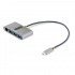 Startech.com Hub USB C 3.0, 3x USB A 3.0, 1x RJ-45, Gris  1