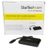 StarTech.com Hub Concentrador USB-C 3.0, USB-C Macho - 4x USB A Hembra, 5000 Mbit/s, Negro  5