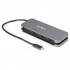 StarTech.com Hub USB 3.2 Tipo-C Macho - 4 USB 3.2 Tipo-A Hembra, 5000Mbit/s, Negro/Gris  1
