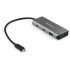 StarTech.com Hub USB 3.1 Macho - 4x USB 3.2 Hembra, 10000 Mbit/s, Negro/Gris  1