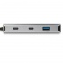 StarTech.com Hub USB 3.1 Macho - 4x USB 3.2 Hembra, 10000 Mbit/s, Negro/Gris  3