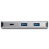 StarTech.com Hub USB-C Macho 3 Puertos USB 3.1 Hembra + 1x USB-C, 10.000Mbit/s, Gris  3