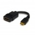 Startech.com Cable Adaptador HDMI Hembra - mini HDMI Macho, 12cm  1