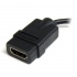 StarTech.com Cable Adaptador HDMI Hembra - micro HDMI Macho, 12cm, Negro  2