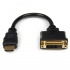 StarTech.com Adaptador HDMI Macho - DVI-D Hembra, 20cm, Negro  1