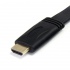 StarTech.com Cable Plano de Alta Velocidad con Ethernet HDMI Macho - HDMI Macho, 4.5 Metros, Negro - Imagen adicional 1