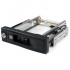 StarTech.com HSB100SATBK Rack Móvil de Aluminio de 5.25'' para un Disco Duro HDD SATA de 3.5'' sin Bandeja - Hot Swap  1