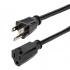 StarTech.com Cable de Poder NEMA 5-15R Macho - NEMA 5-15P Hembra, 4.5 Metros, Negro  1