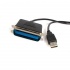 StarTech.com Cable para Impresora, USB - Paralelo, 3 Metros  1