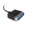 StarTech.com Cable para Impresora, USB - Paralelo, 3 Metros  3