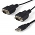 StarTech.com Cable USB A – 2x Serial DB9, 1.83 Metros  1