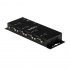StarTech.com Hub Concentrador Adaptador USB a Serial RS232 DB9, 4 Puertos, Negro  2