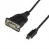 StarTech.com Cable USB C Macho - DB-9 Macho, 40cm, Negro  1