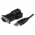 StarTech.com Adaptador Serial Macho - USB-B Hembra, Negro  1