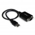 StarTech.com Cable USB A Macho - DB9 Macho, 31cm, Negro  1