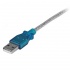 Startech.com Cable Adaptador USB 2.0 A Macho - RS-232 de 1 Puerto Serial DB9 Macho, 43cm, Azul/Plata  4