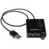 StarTech.com Tarjeta de Sonido Estéreo USB Externa, Adaptador con Salida SPDIF, Negro  1