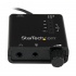 StarTech.com Tarjeta de Sonido Estéreo USB Externa, Adaptador con Salida SPDIF, Negro  3