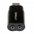 StarTech.com ICUSBAUDIOB Adaptador de Audio USB A - 2x 3.5mm, Negro  3
