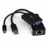 StarTech.com Kit de Adaptadores Mini DisplayPort, USB 3.0 - VGA, Gigabit Ethernet, Negro  1